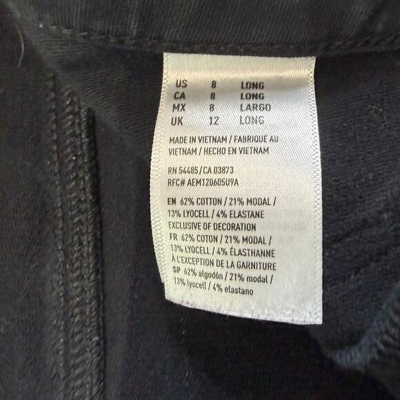 American Eagle Jeans Women’s 8 Black Hi‎ Rise Jegging Skinny Stretch Denim - Picture 7 of 9